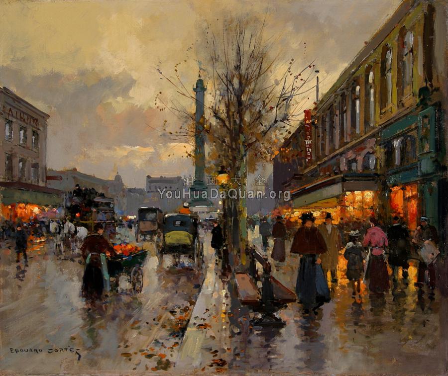 Place de la Bastille - 爱德华·科尔特斯